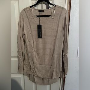 NWT Renuar Lg stone colored sweater
